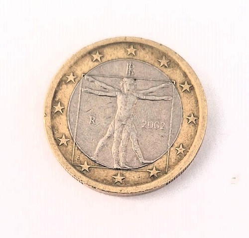 Leonardo vinci euro coin - leonardo, 1