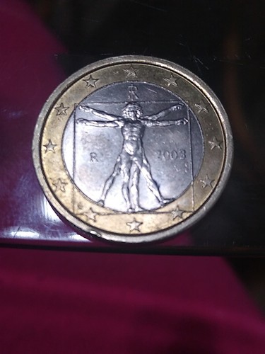 Euro coin - euro, (italy,