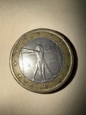 Rare 1 Euro Coin ITALY 2002