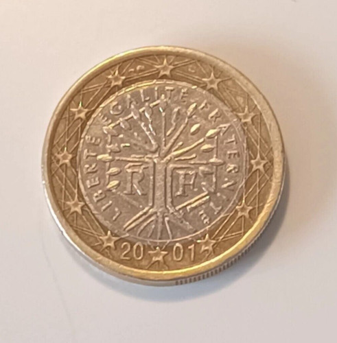 Euro coin france - 2001, very