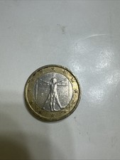 Rare Italy 1 Euro Coin 2002