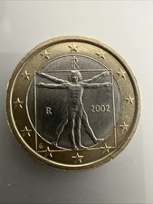 1 Euro Coin (Italy, 2002)