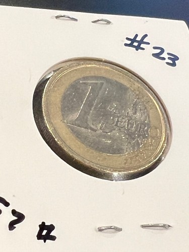 Rare euro coin 2002 leonardo - 1,