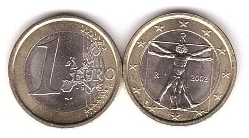 Italy euro 2002 aunc - 1,
