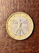 Italy R 2002 1 Euro Coin