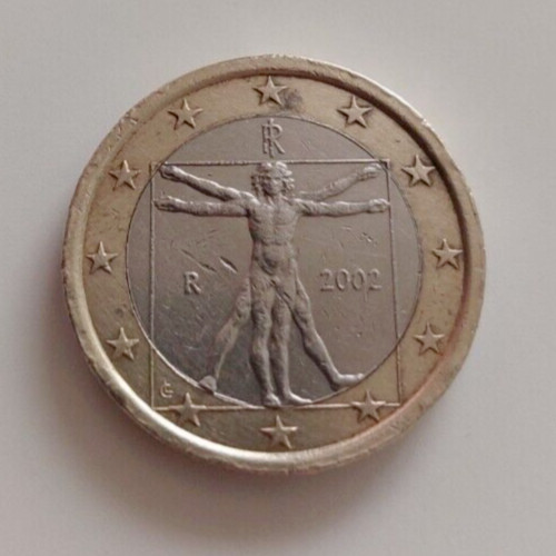 Rare euro coin - (italy,, 2002)