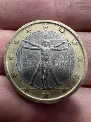 Euro coin leonardo - 1,