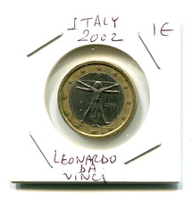 2002  1€  1 € ITALY 1 Euro