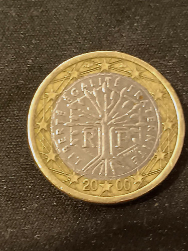Euro coin 2000 france - 2000, rf